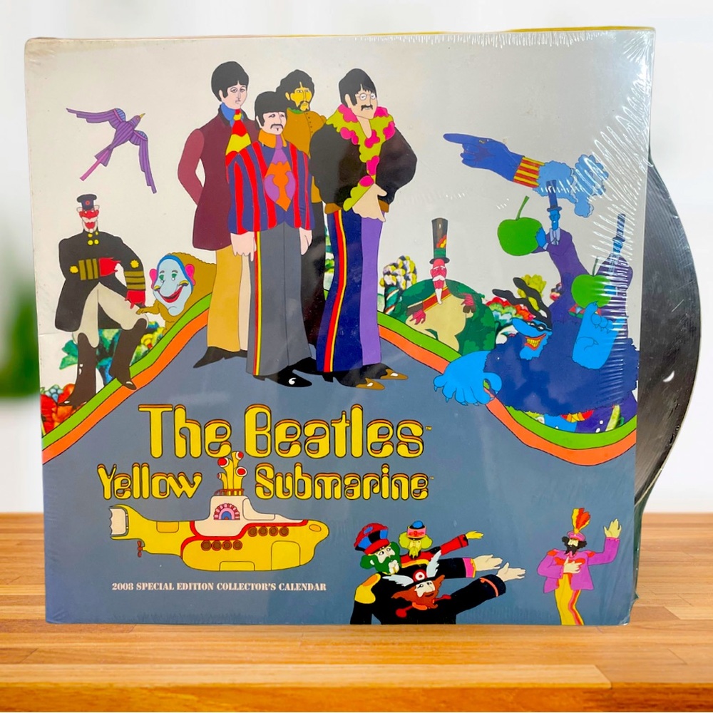 The Beatles Yellow Submarine~2008 Special Edition Collector’s Calendar ☀️